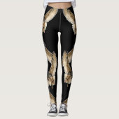 Eigenaren op zwarte leggings (Voorkant)