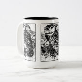 Eigenaren Tweekleurige Koffiemok (Voorkant links)