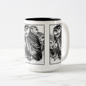 Eigenaren Tweekleurige Koffiemok (Voorkant rechts)