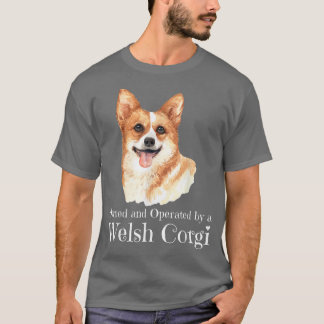 Eigendom en bedrijf van een Welsh Corgi Dog T-shirt