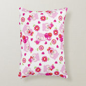 Eigendom, kotelbezit, roze bezit, hart accent kussen (Voorkant(Verticaal))