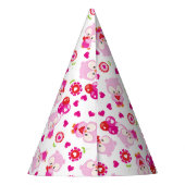 Eigendom, kotelbezit, roze bezit, hart feesthoedjes (Achterkant)