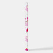 Eigendom, kotelbezit, roze bezit, hart iPhone hoesje (Rechterkant)