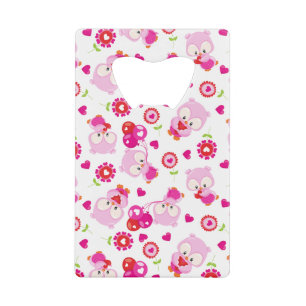 Eigendom, kotelbezit, roze bezit, hart kredietkaart flessenopener