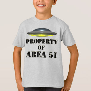Eigendom van Area 51 T-shirt