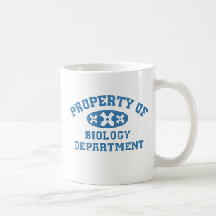 Eigendom van Biologie Afdeling Koffiemok
