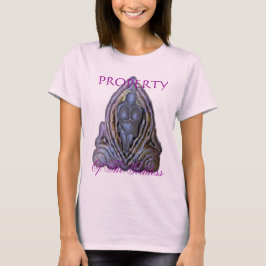 EIGENDOM VAN DE Godin-T-Shirt T-shirt