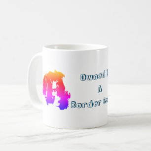 Eigendom van een Border Collie Funny Dog Koffiemok