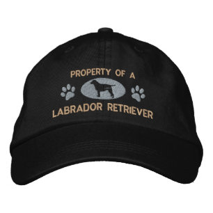 Eigendom van een Labrador Retriever Geborduurd Pet