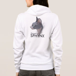 Eigendom van een sphynx hoodie