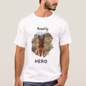 Eigendom van hond foto plezier t-shirt (Voorkant)