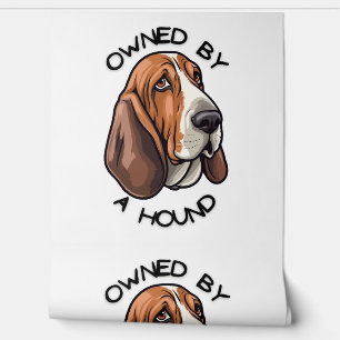 Eigendom van iemand Basset Hound Behang
