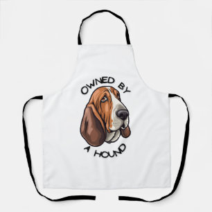 Eigendom van iemand Basset Hound Schort