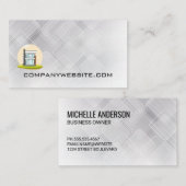 Eigendommen Huizen | Modern Huis Visitekaartje (Voorkant / Achterkant)