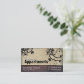 Eigendomsbeheer Visitekaartje streepjesbord (Staand voorkant)