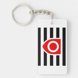 EIGENDOMSWAARDIGHEDEN VLAG SLEUTELHANGER