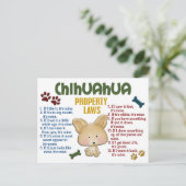 Eigendomswetten 4 briefkaart (Staand voorkant)