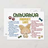 Eigendomswetten 4 briefkaart (Voorkant / Achterkant)