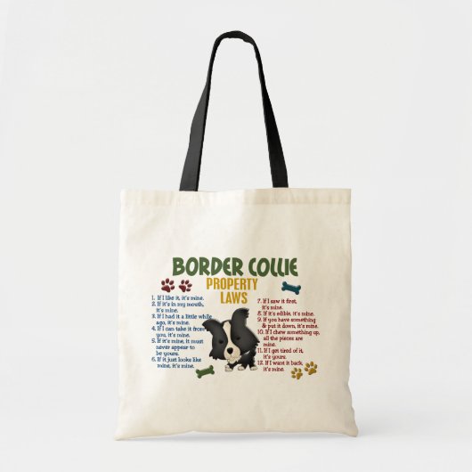 Eigendomswetten voor het grensbeheer 4 tote bag (Voorkant)