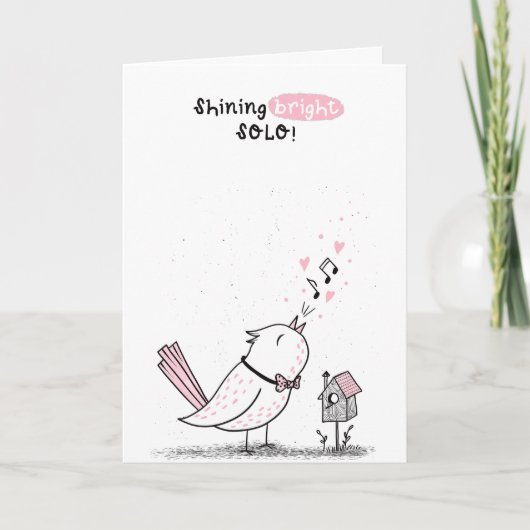 Eigenliefde  feestdagen kaart (Voorkant)