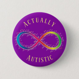 Eigenlijk Autistic Pride Button