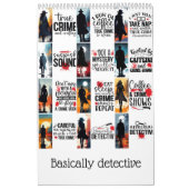 Eigenlijk detective kalender (Hoes)
