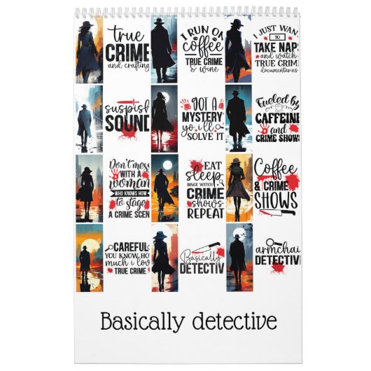 Eigenlijk detective kalender (Hoes)