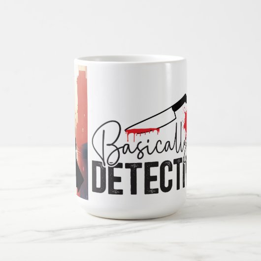 Eigenlijk detective koffiemok (Center)