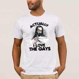 Eigenlijk hou ik van de homo's t-shirt