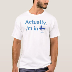 Eigenlijk in Finland T-shirt