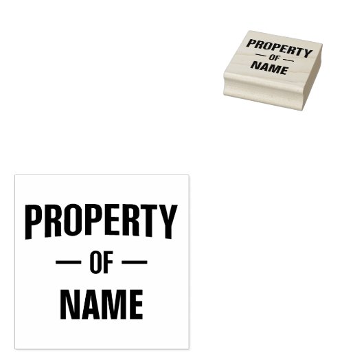 Eigenschap van aangepaste naam 	rubberstempel (Gestempeld)