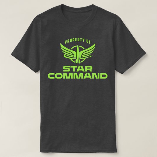 Eigenschap van Command T-shirt (Design voorkant)