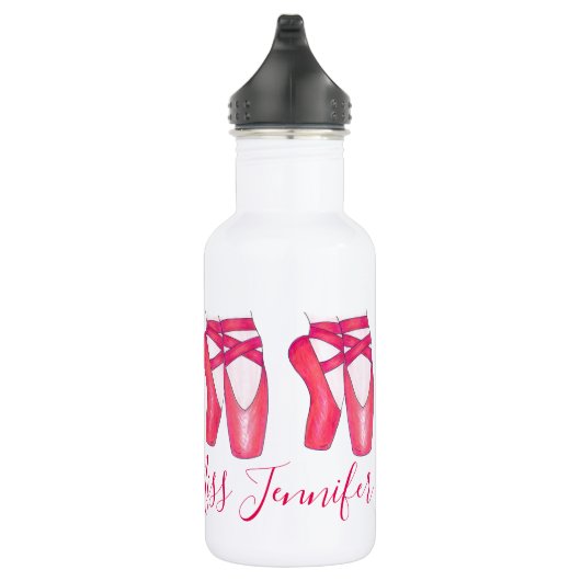 Eigenschap van de roze balletgedenkpente-tente-dan waterfles (Rechts)