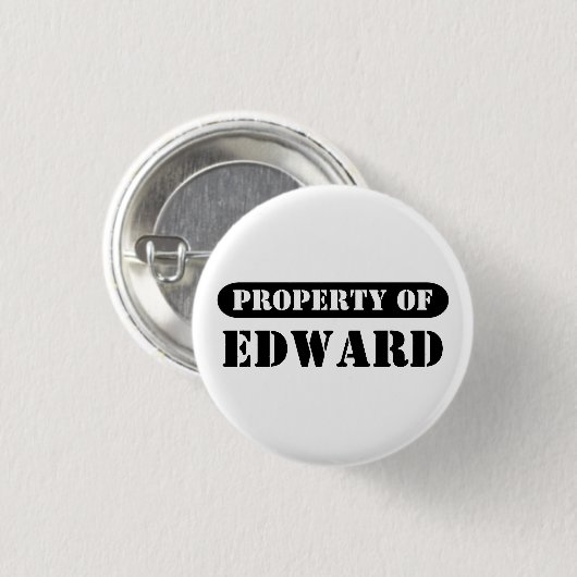Eigenschap van Edward Button (Voorkant /achterkant)
