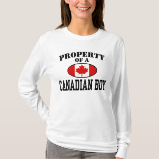 Eigenschap van een Canadese jongen T-shirt