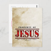 Eigenschap van Jezus Briefkaart (Voorkant / Achterkant)