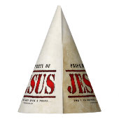 Eigenschap van Jezus Feesthoedjes (Achterkant)