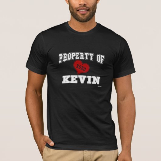 Eigenschap van Kevin T-shirt (Voorkant)