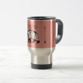 Eigenschap van mama Beer Pink Reisbeker (Voorkant rechts)
