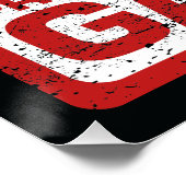 Eigenschap van Pro Gamer Perfect Poster (Hoek)