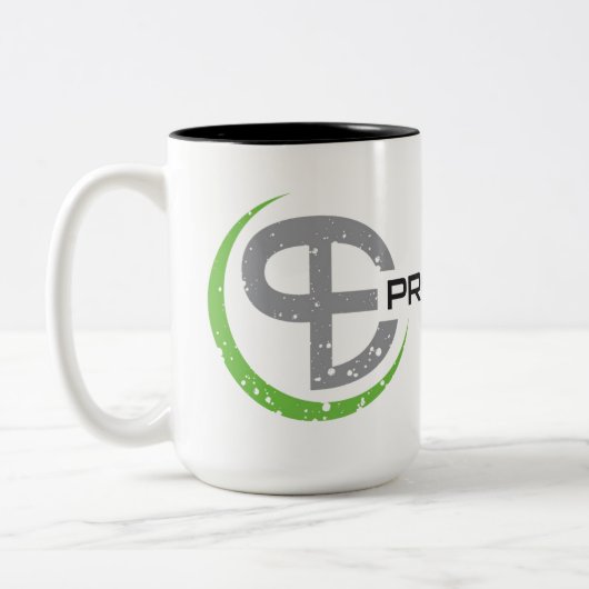 Eigenschapcontrole Tweekleurige Koffiemok (Links)