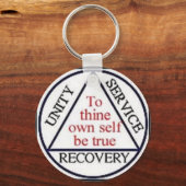 eigenselfbetrue sleutelhanger (Voorkant)