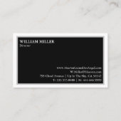 Eigentijdse begrafenisondernemers | Levensboom Visitekaartje (Achterkant)