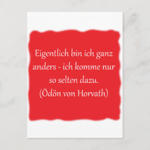 Eigentlich bin ich ganz anders... briefkaart