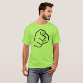 eigenwijs t-shirt (Voorkant volledig)