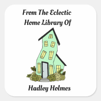 Eigenzinnig Home Library Book Label