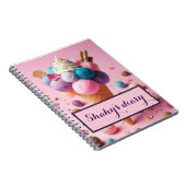 eigenzinnig notitieboek van roomijs (Rechterzijde)