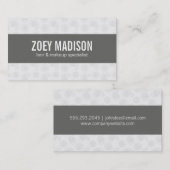 eigenzinnig patroon visitekaartje (Voorkant / Achterkant)