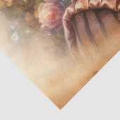 Eigenzinnige Antiek Steampunk Raccoon Decoupage Tissuepapier (Detail)