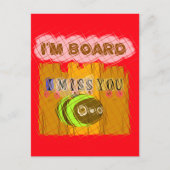 Eigenzinnige Bee Art Print Briefkaart (Voorkant)